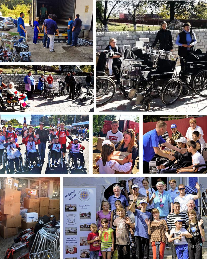 Wheelchairs delivered!